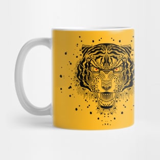 Traditional tattoo tiger Mug